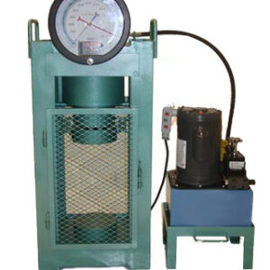 Prensa de 120T con manómetro NOSHOK análogo, bomba eléctrica