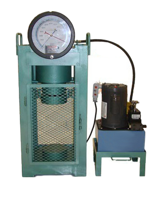 Prensa de 120T con manómetro NOSHOK análogo, bomba eléctrica