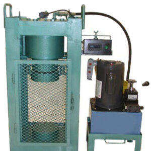 Prensa de 120T con manómetro NOSHOK digital, bomba eléctrica