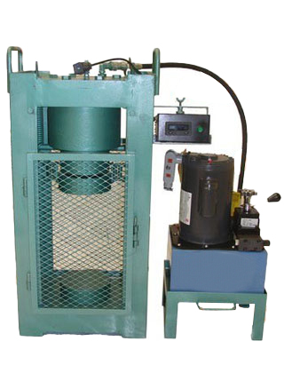 Prensa de 120T con manómetro NOSHOK digital, bomba eléctrica