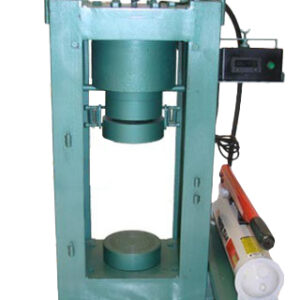 Prensa de 120T con manómetro NOSHOK digital, bomba manual